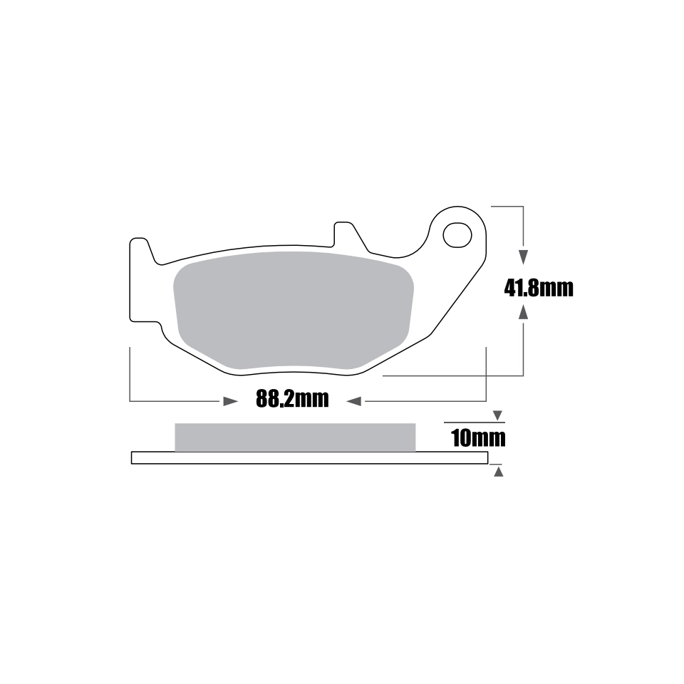 PASTIGLIE FRENO DNM250